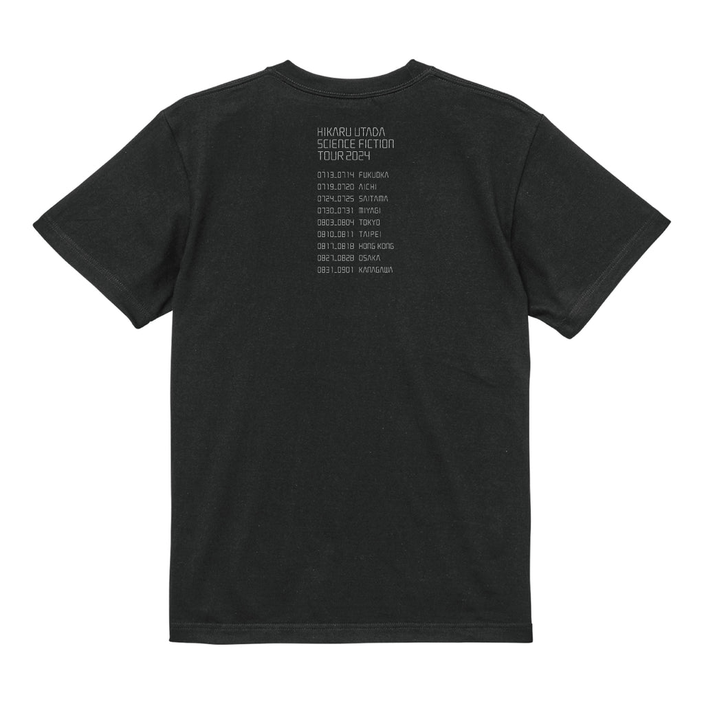 Wormhole T-shirt (Black) – HIKARU UTADA Official Store