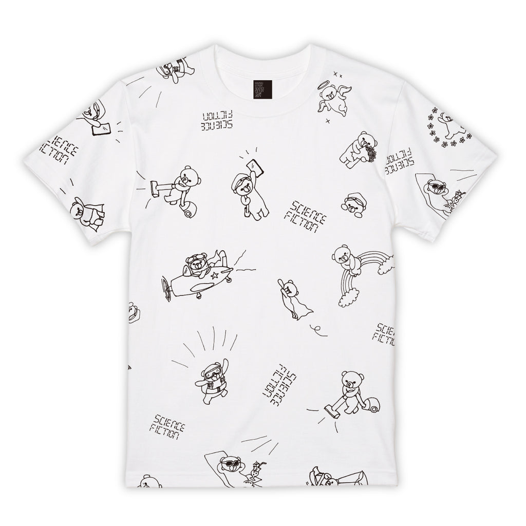 くまちゃん総柄Tシャツ – HIKARU UTADA Official Store
