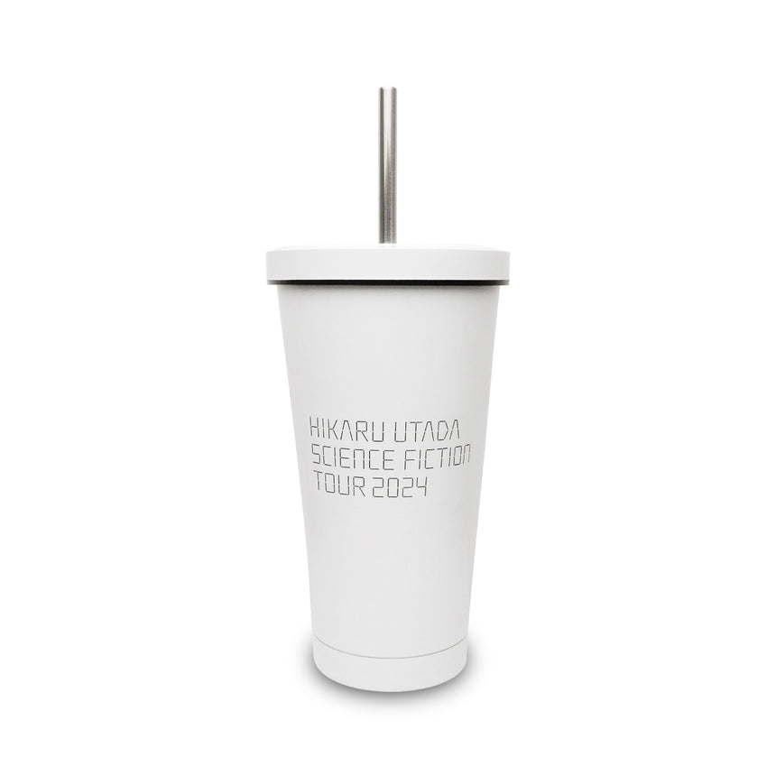 Stainless Steel Straw Tumbler